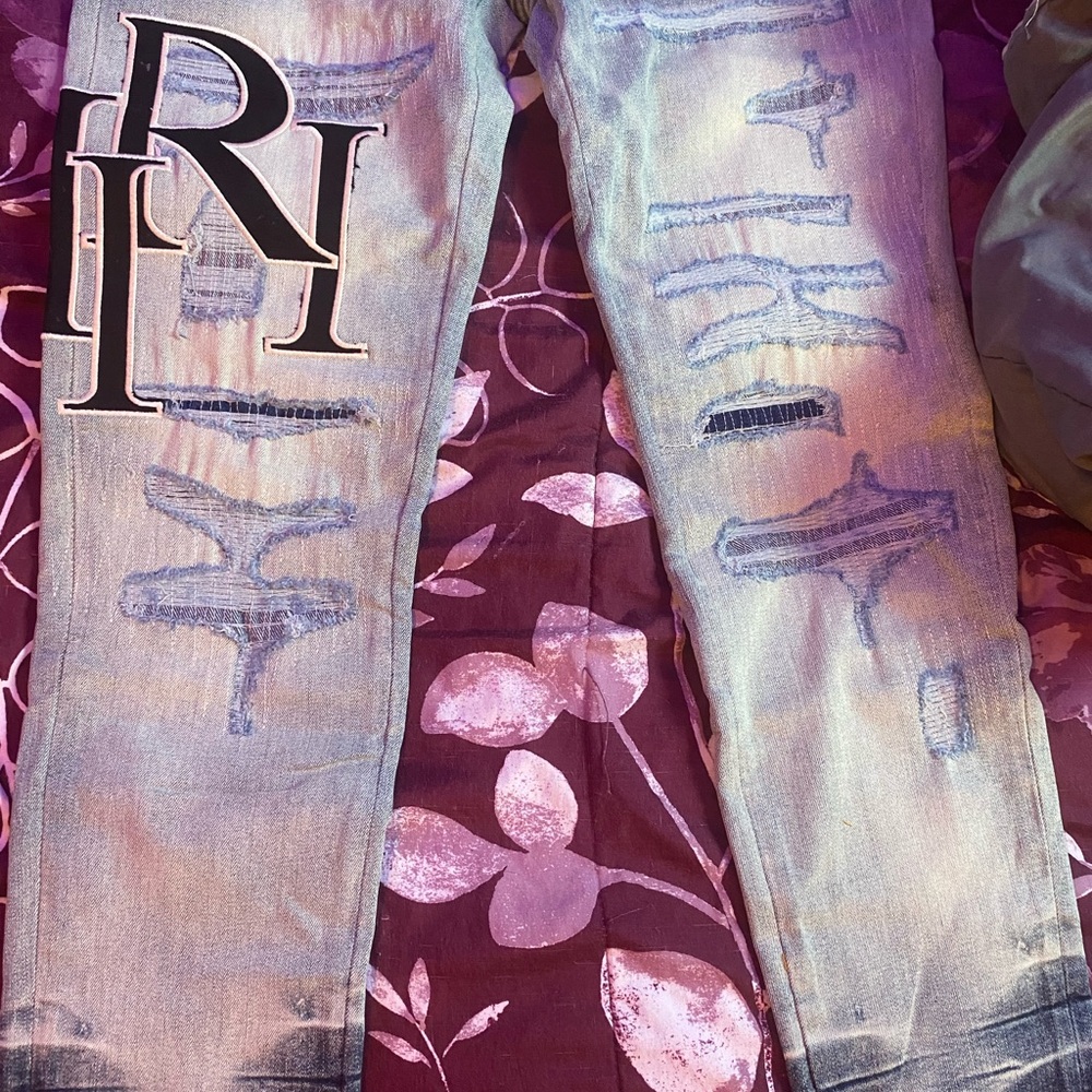 Distressed Amiri Jeans